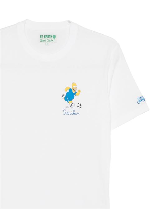 T-shirt uomo Portofino bianca MC2 SAINT BARTH | PORTOFINO04475L